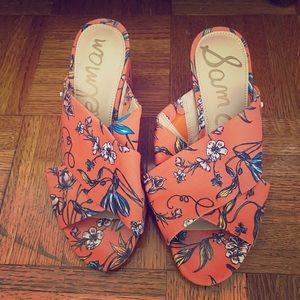 Sam Edelman open toe slide